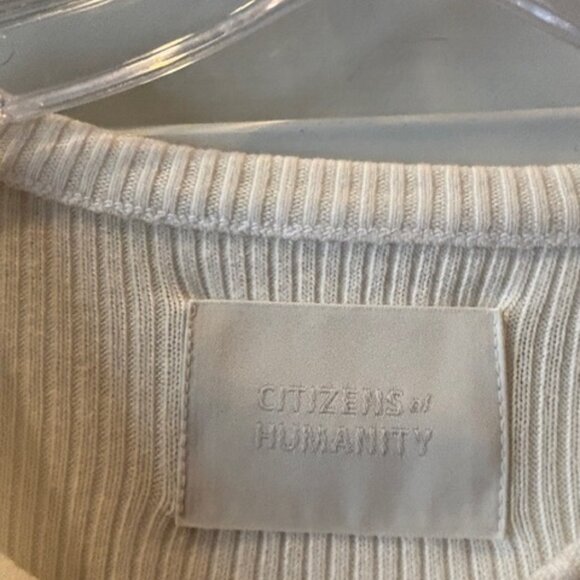 NWT CITIZENS OF HUMANITY BINA CREWNECK TOP~M - Picture 5 of 11